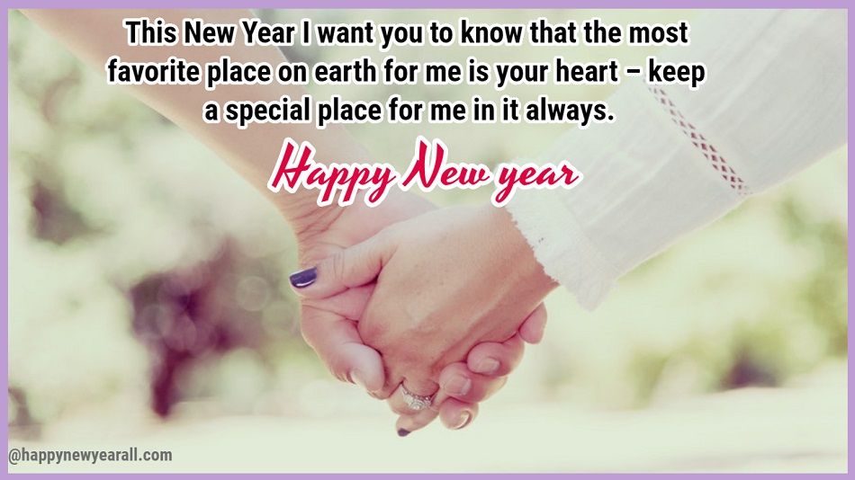 Happy New Year Messages for Wife