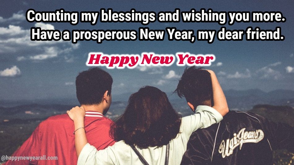 Happy New Year Message for Friends