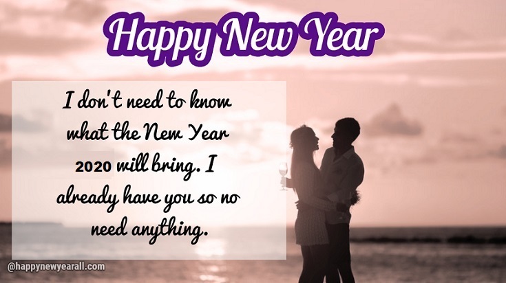 New Year Messages to My Husband