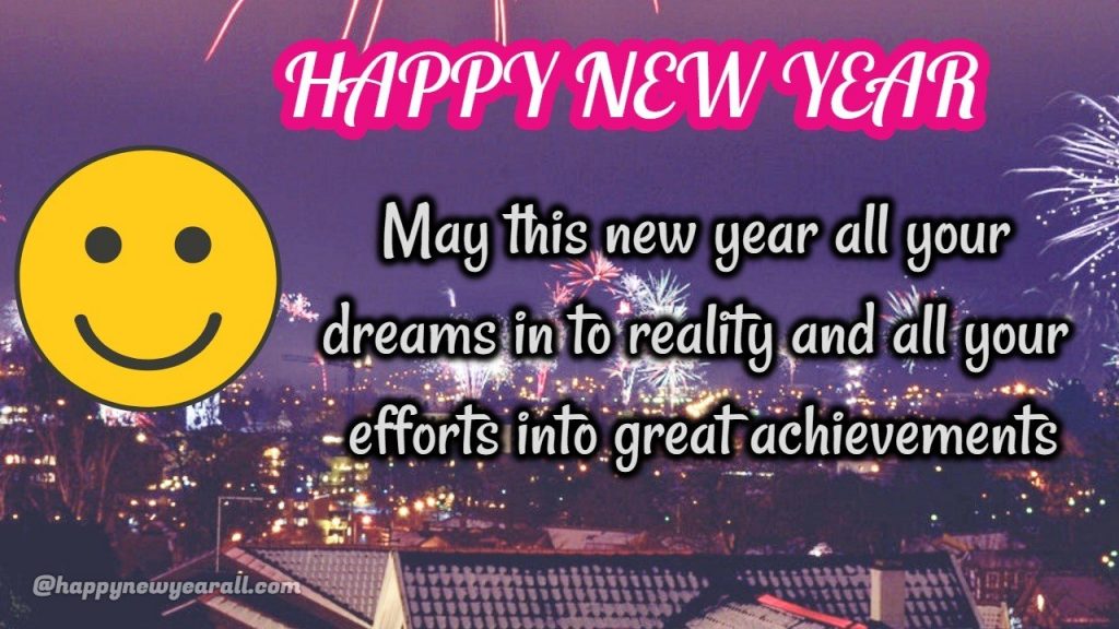 New year wishes for friends and family