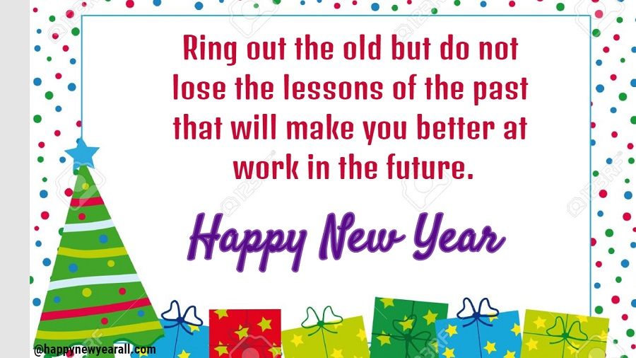 Happy New Year Wishes for Employees