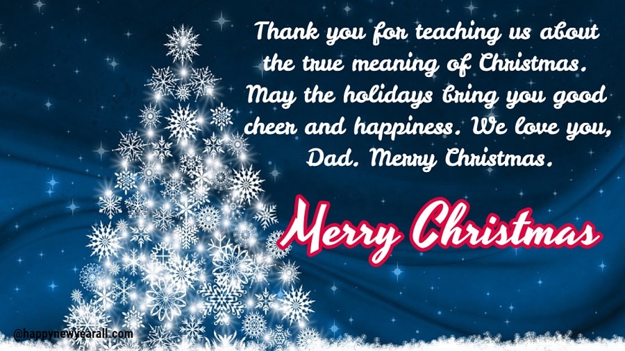 Christmas Messages for Dad