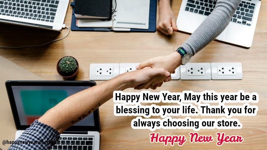 Happy New Year Wishes for Business Client