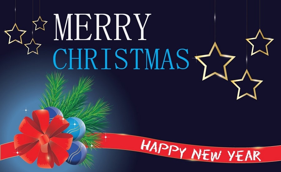 Merry christmas and happy new year images