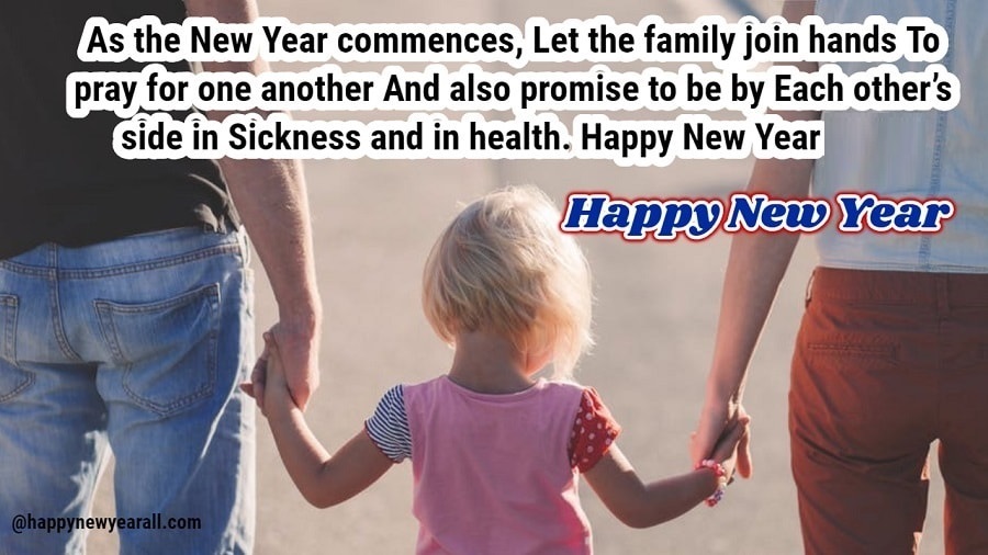 New Year Sayings for Family