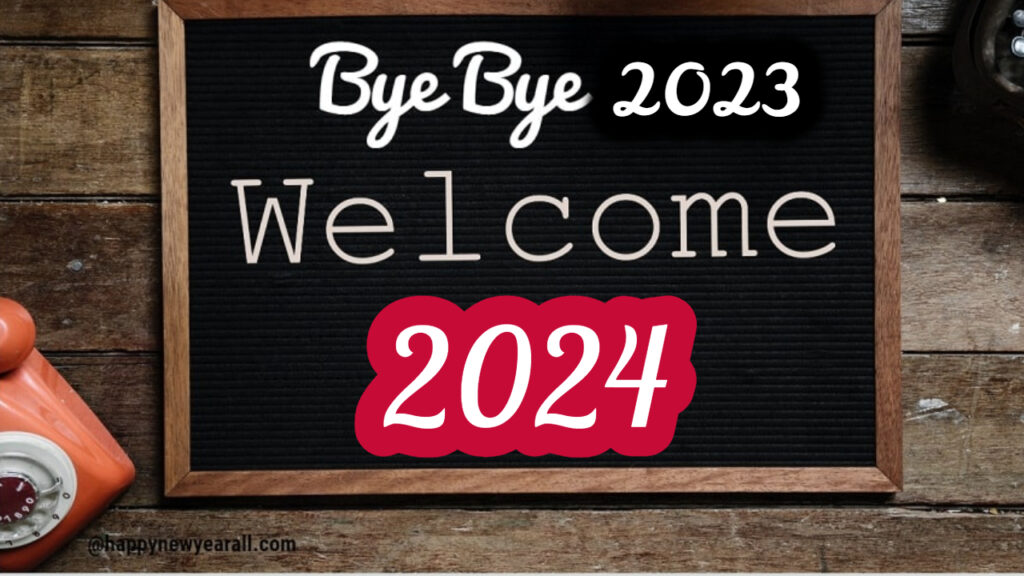Goodbye 2023 Welcome 2024 Gifs